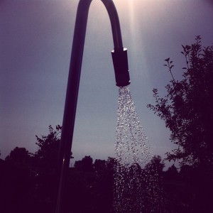 Gartendusche